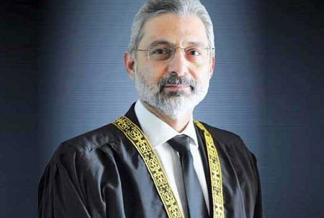 جسٹس قاضی فائز کیخلاف تقریر