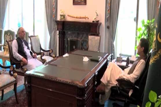 وزیراعظم سے سپیکر قومی اسمبلی اسد قیصر کی ملاقات، مختلف اقدامات پر گفتگو