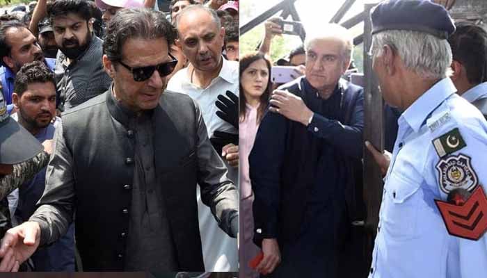 عمران خان اور شاہ محمود کے پروڈکشن کی درخواست منظور، 20 اپریل کو پیش کرنے کا حکم